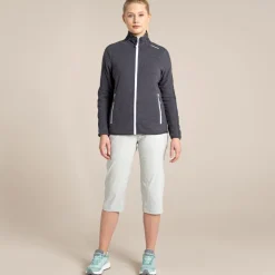 Women's Kiwi Pro II Crop Trousers | Dove Grey