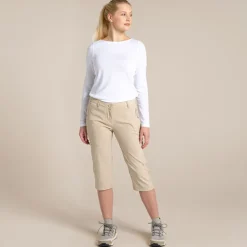 Women's Kiwi Pro II Crop Trousers | Desert Sand