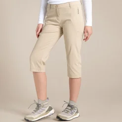 Women's Kiwi Pro II Crop Trousers | Desert Sand