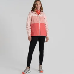 Women's Kora Waterproof Jacket | Pink Peach / Sunset Haze / Deep Coral