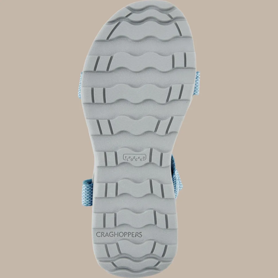 Women's Lady Locke Sandals | Cloud Grey / Harbour Blue