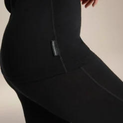 Women's Merino Crew Neck Long Sleeved Baselayer II | Black