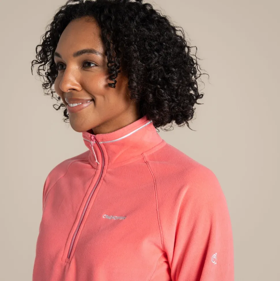 Women's Miska VI Half Zip Fleece | Coral Reef