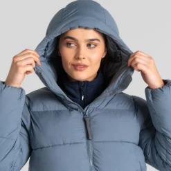 Women's Narlia Insulated Hooded Jacket | Winter Sky