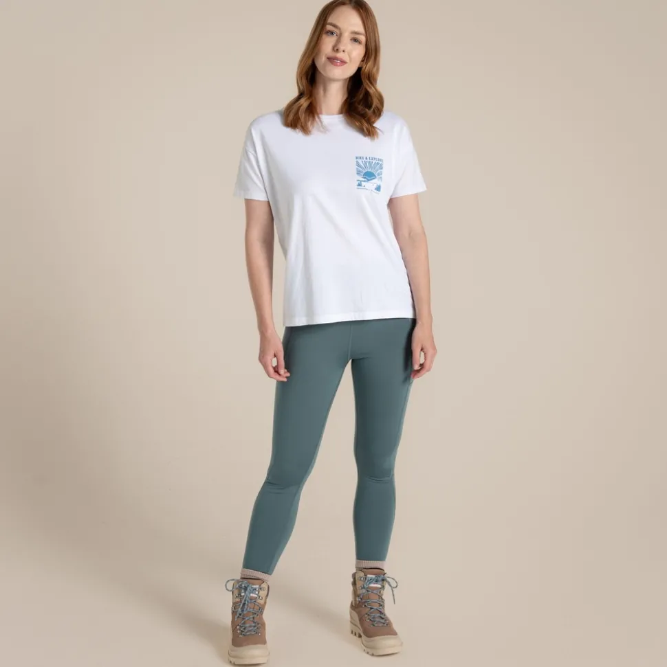 Women's National Trust Bistort Short Sleeved T-Shirt | Seasalt