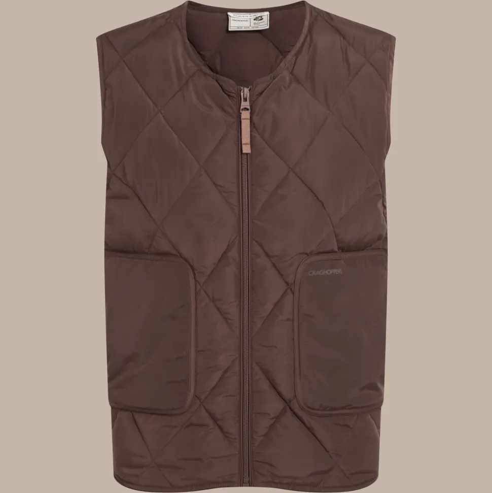 Women's National Trust Borage Vest | Dark Truffle