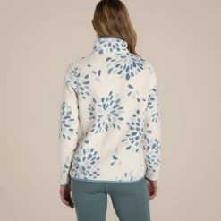 Women's National Trust Rosemary Overhead Fleece | Sky Print