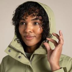 Women's National Trust Tambrook Waterproof Jacket | Clover