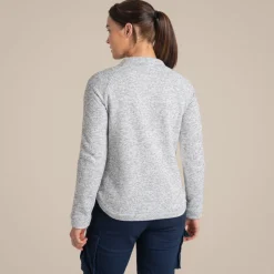 Women's Nessa Overhead Fleece | Soft Grey Marl