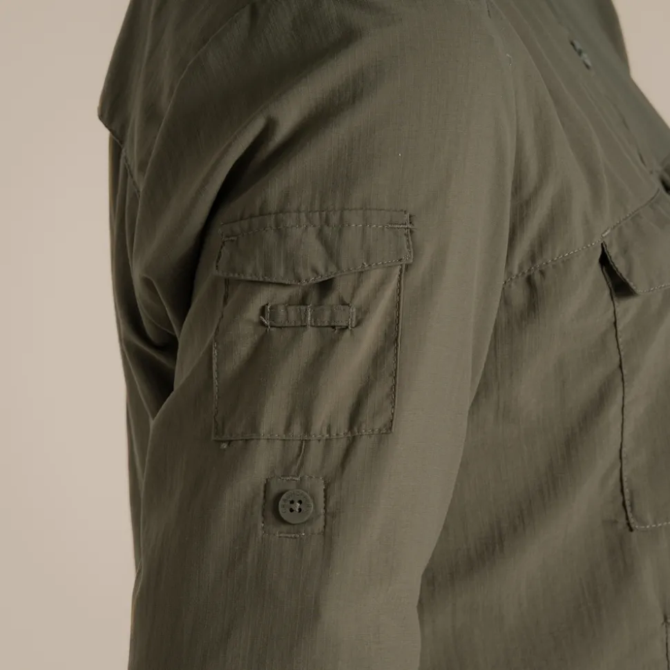 Women's NosiLife Adventure Long Sleeved Shirt III | Wild Olive