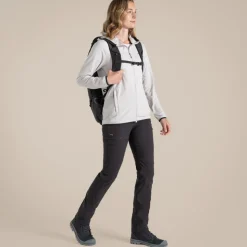 Women's NosiLife Afia Hooded Jacket | Light Grey Marl