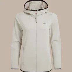 Women's NosiLife Afia Hooded Jacket | Light Grey Marl