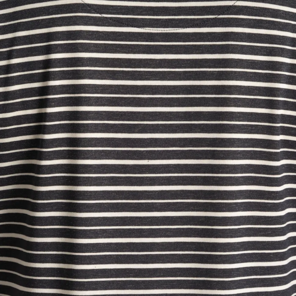Women's NosiLife Akona Long Sleeved Top | Charcoal Stripe
