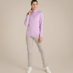 Women's NosiLife Evesham Golf Full Zip Top | Orchid