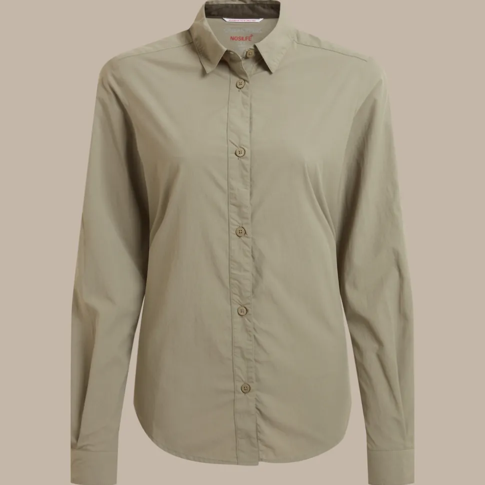 Women's NosiLife Freeda Long Sleeved Shirt | Vert