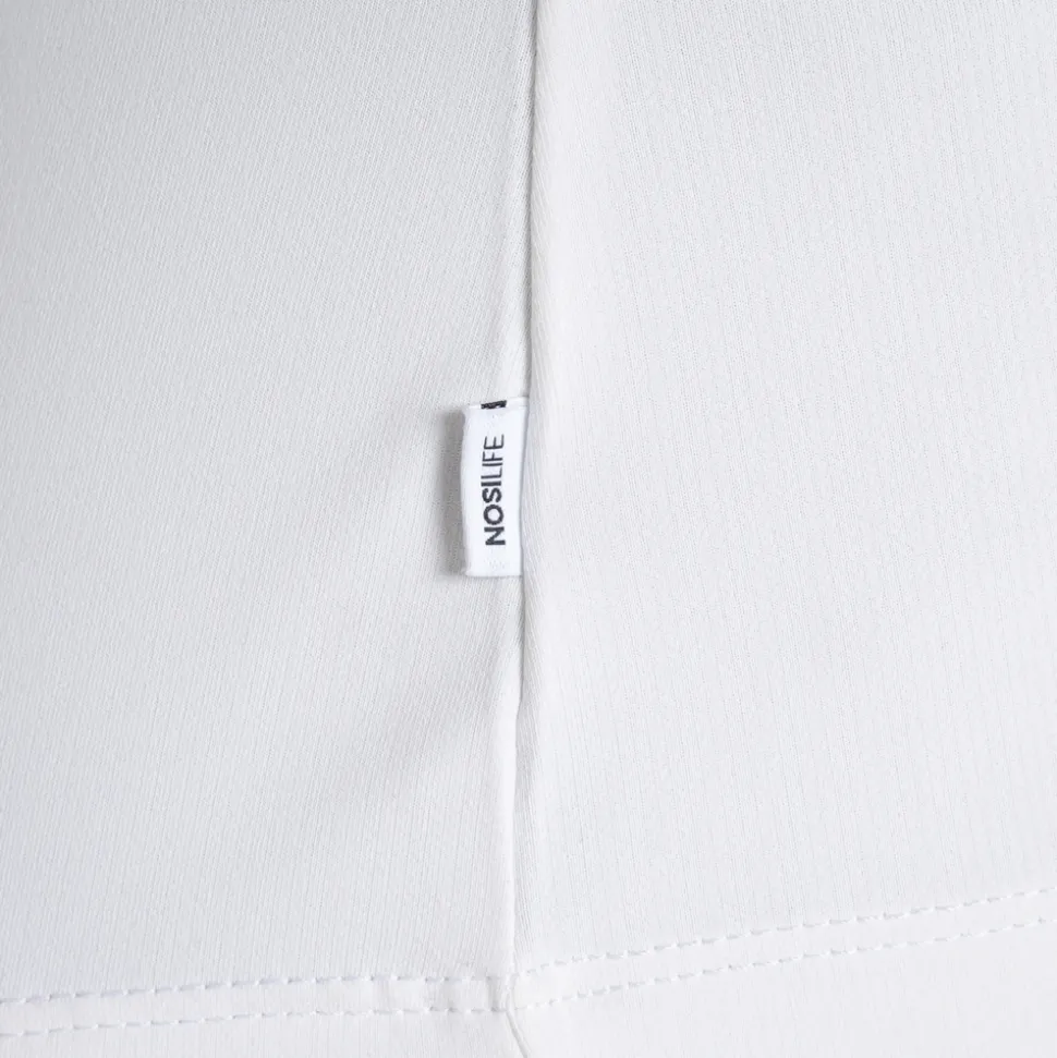 Women's NosiLife Golf Long Sleeved Mock Neck Top | White