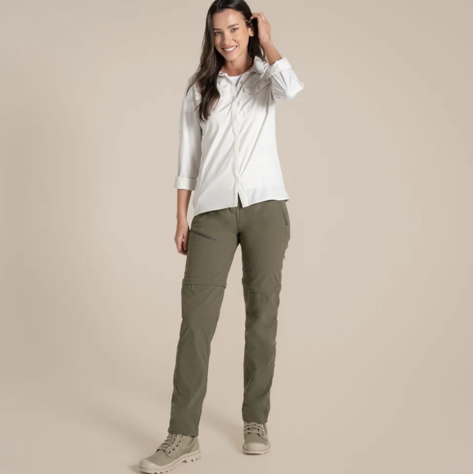 Women's NosiLife Pro Convertible Trouser III | Wild Olive