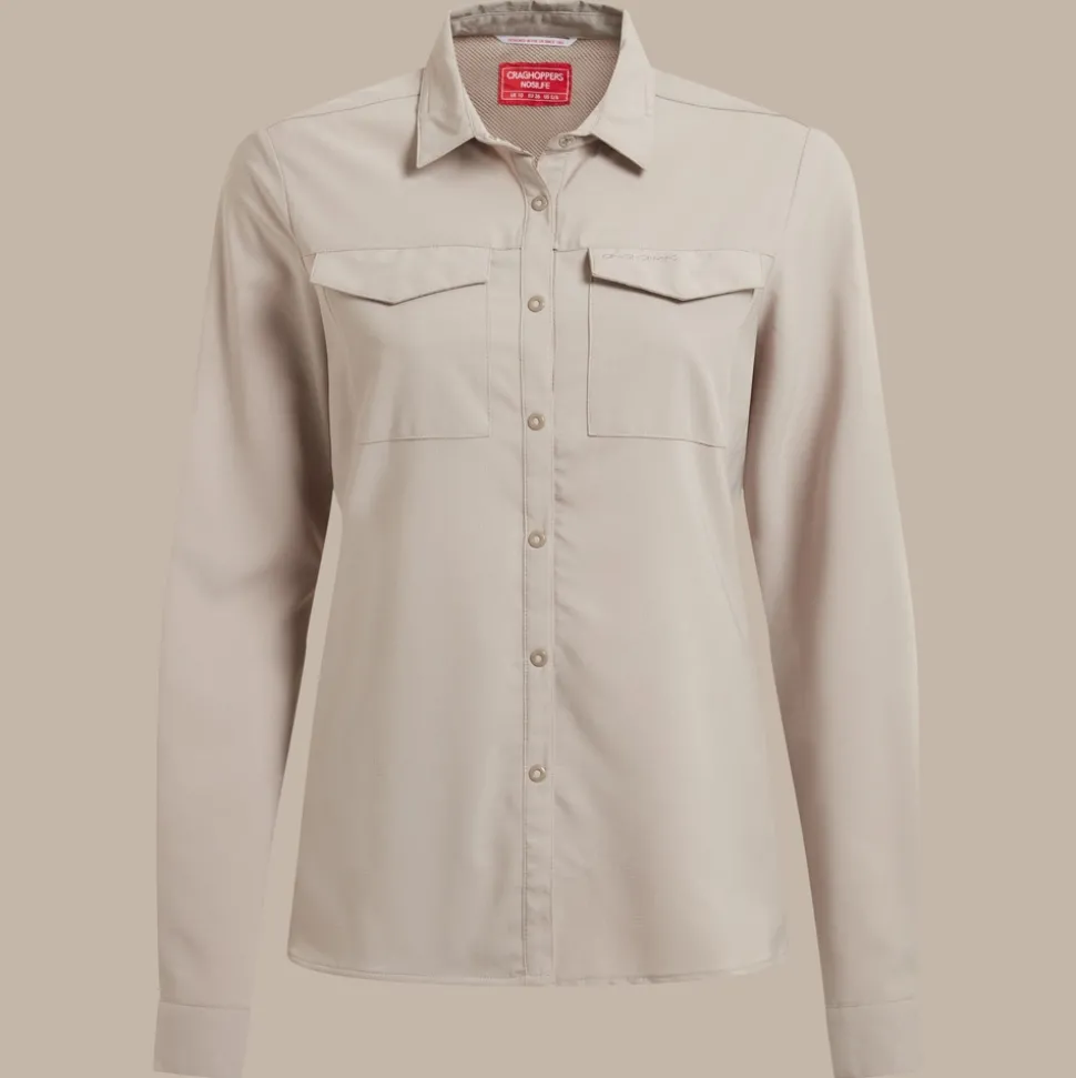 Women's NosiLife Pro Long Sleeved Shirt III | Soft Mushroom