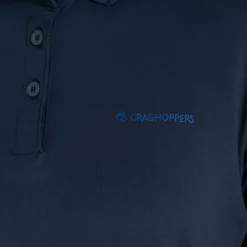 Women's NosiLife Thornbury Golf Long Sleeved Polo Top | Blue Navy