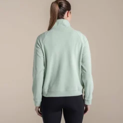 Women's Raja Half Zip Fleece | Iced Matcha