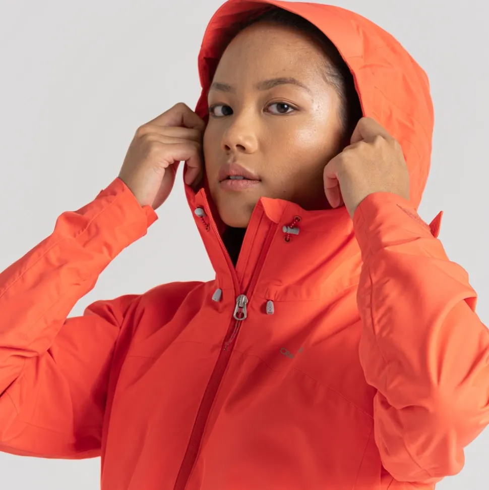 Women's Sariah Waterproof Jacket | Rose Coral