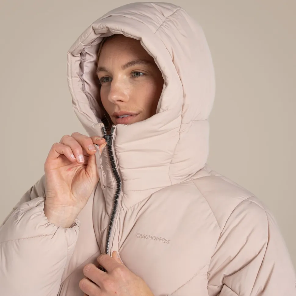 Women's Sarmiento Insulating Hooded Jacket | Fresh Beige