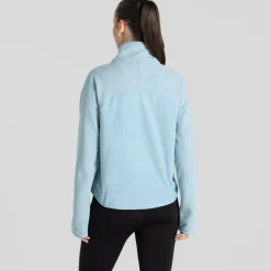 Womens' Selina Half Zip Fleece | Sky Blue