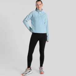 Womens' Selina Half Zip Fleece | Sky Blue
