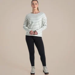 Women's Sinead Long Sleeved Top | Calico / Meadow Haze Stripe
