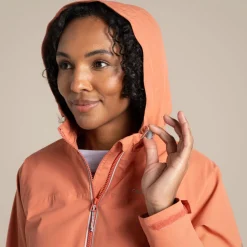 Women's Solla Waterproof Jacket | Red Sandstone