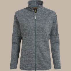 Women's Tarvos Full Zip Fleece | Storm Grey Marl